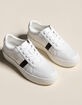 STEVE MADDEN Braden Womens White Platform Sneakers image number 1
