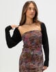 RSQ Womens Long Sleeve Shrug image number 1
