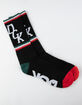DGK Swervin Black Mens Crew Socks image number 1