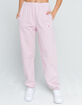 CHAMPION Boyfriend Reverse Weave Womens Light Pink Sweatpants image number 2