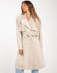 BLANK NYC Womens Trench Coat image number 1