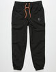 LIRA Full Court Mens Black Jogger Pants image number 1