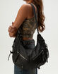Washed Laced Shoulder Bag image number 8