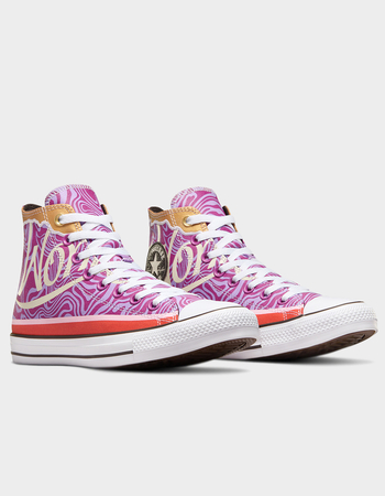 CONVERSE x Wonka Chuck Taylor All Star Swirl High Top Shoes Alternative Image