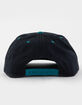 47 BRAND Seattle Mariners Cooperstown Double Header Baseline &rsquo;47 Hitch Snapback Hat image number 3