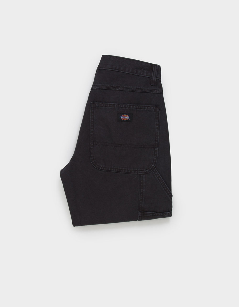 DICKIES Worn Mens Carpenter Duck Pants image number 1