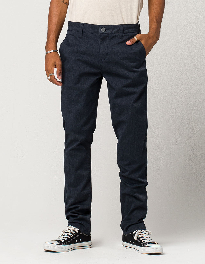 RSQ London Mens Skinny Stretch Chino Pants image number 1
