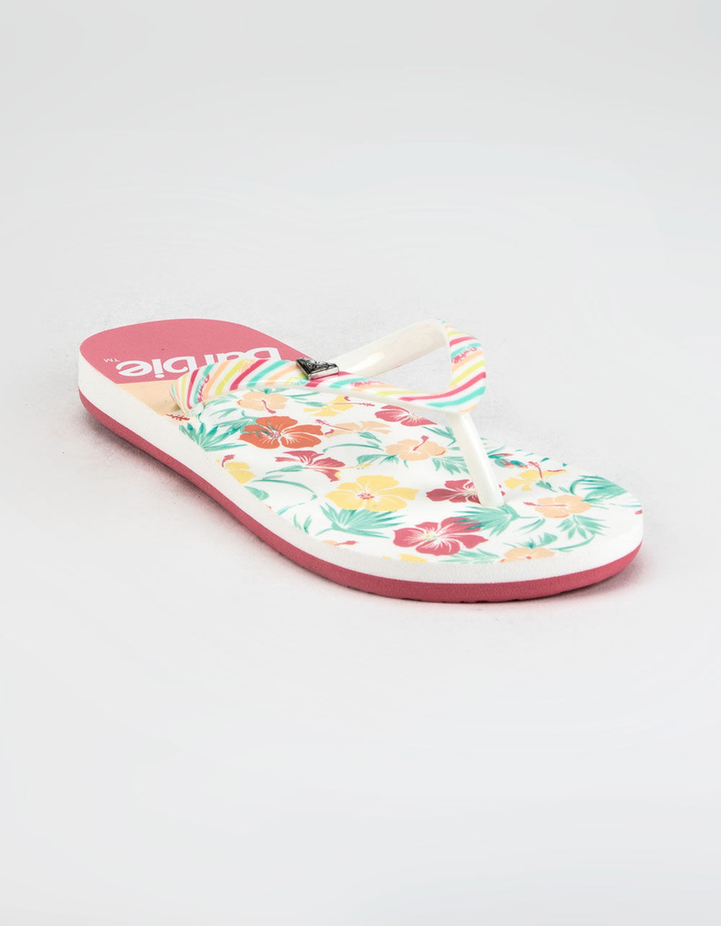 ROXY x Barbie Pebbles VII Girls Sandals image number 0
