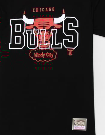 MITCHELL & NESS Chicago Bulls See Thru Mens Tee Alternative Image