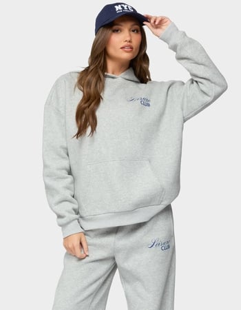 EDIKTED Leisure Club Hoodie Primary Image