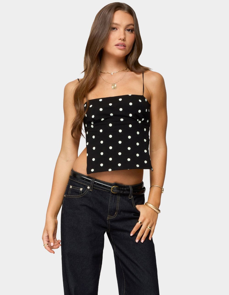 EDIKTED Jinx Open Back Top image number 0