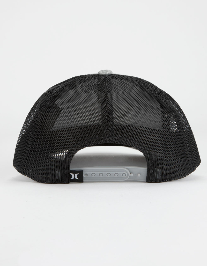 HURLEY Shiner Gray Mens Trucker Hat image number 1