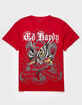 ED HARDY Panther Dragon Mens Tee image number 1