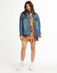 CI SONO Womens Denim Shacket image number 4