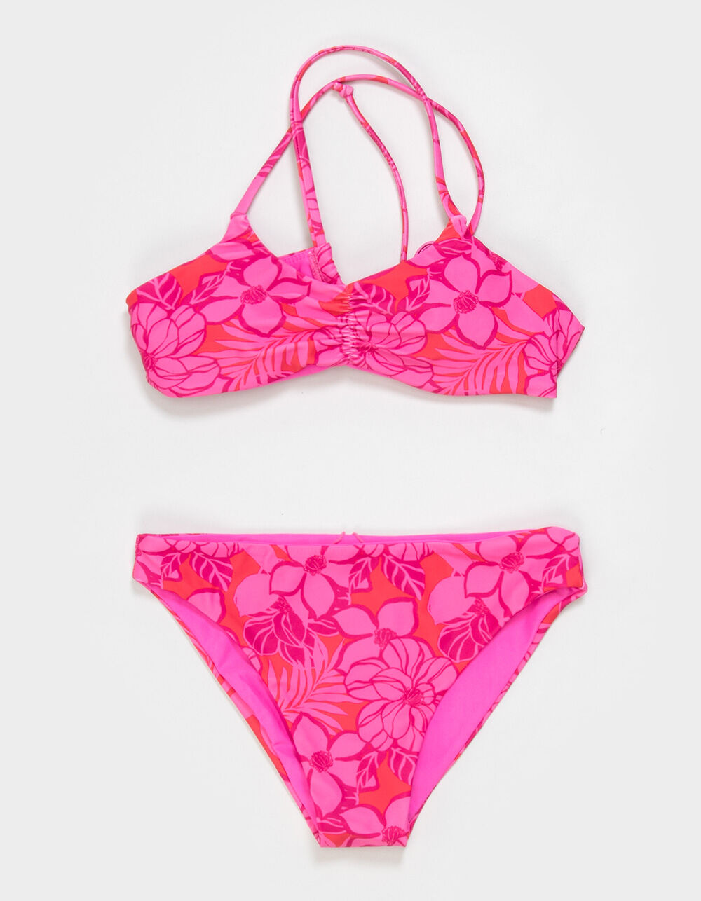 FEATHER 4 ARROW Sunshine Days Girls Bralette Bikini Set - PINK