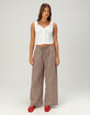 NECTAR CLOTHING Womens Button Up Sleeveless Top image number 2