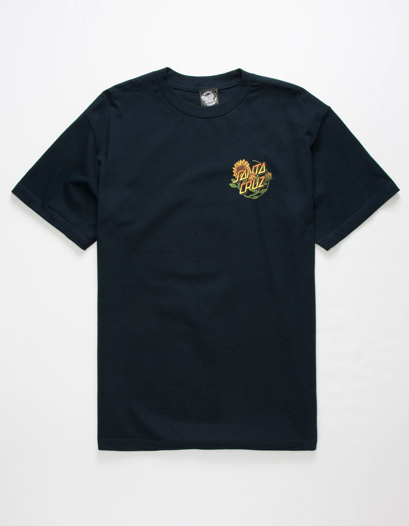 SANTA CRUZ Sunflower Dot Mens T-Shirt image number 1