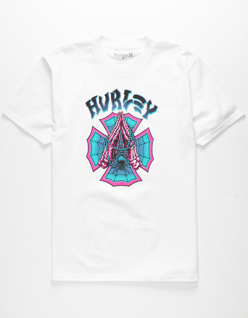 HURLEY Spider Webs Mens T-Shirt image number 0