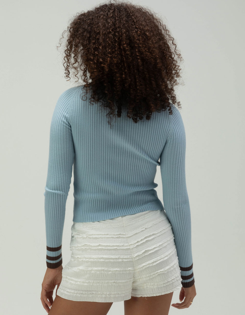 IETS FRANS Collared Ribbed Womens Sweater image number 3