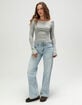 LEVI'S Superlow Loose Womens Jeans - Abraided Art LEVI'S Superlow Loose Womens Jeans - Abraided Art