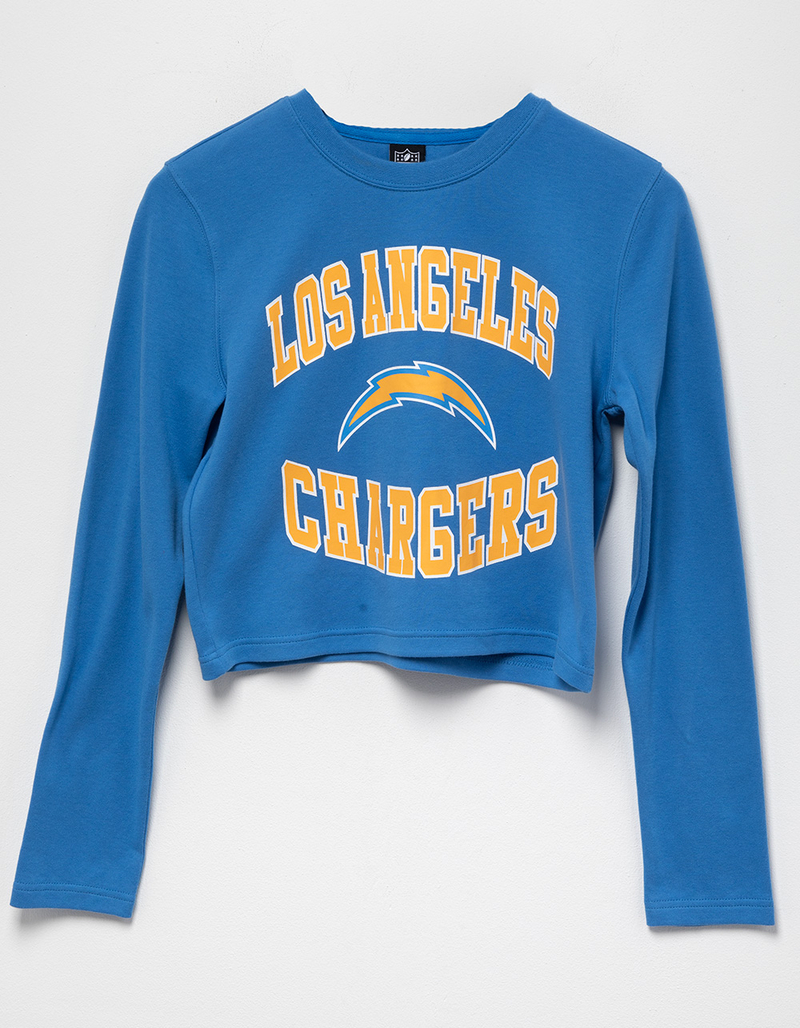 NFL Los Angeles Chargers Womens Long Sleeve Baby Tee image number 4