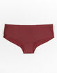 FULL TILT Laser Cut Wine Panties image number 1