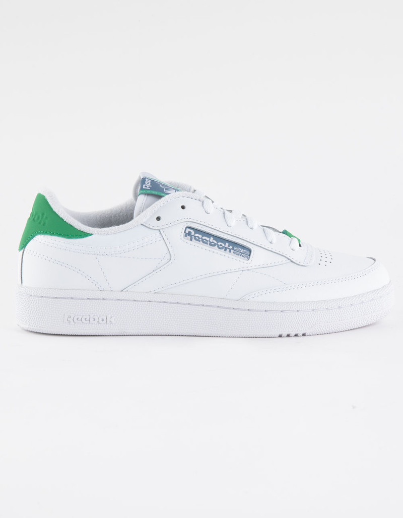 REEBOK Club C 85 Mens Shoes WHT/GREEN Tillys