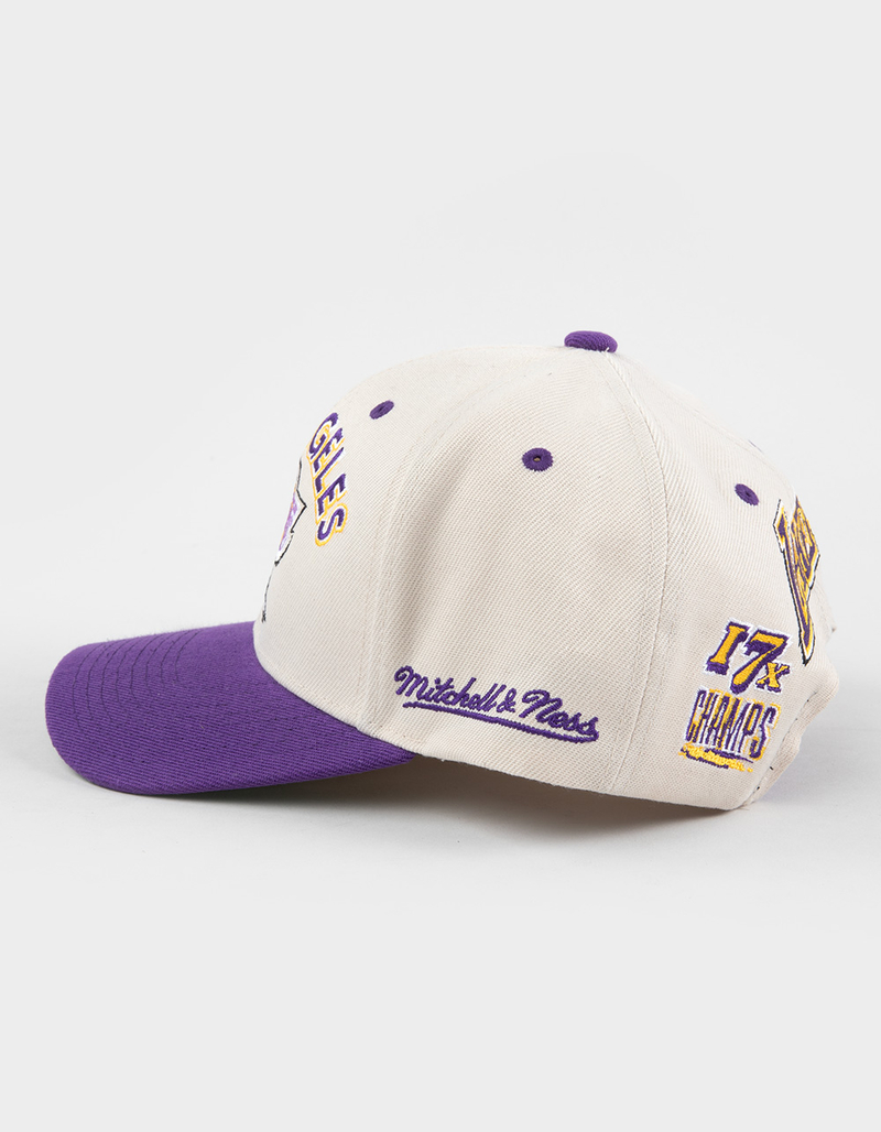 MITCHELL & NESS Los Angeles Lakers Snapback Hat image number 2