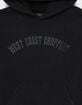 WEST COAST CHOPPERS Tonal Logo Mens Hoodie image number 4