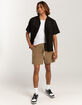 RSQ Mens Cord Cargo Pull On Shorts image number 4