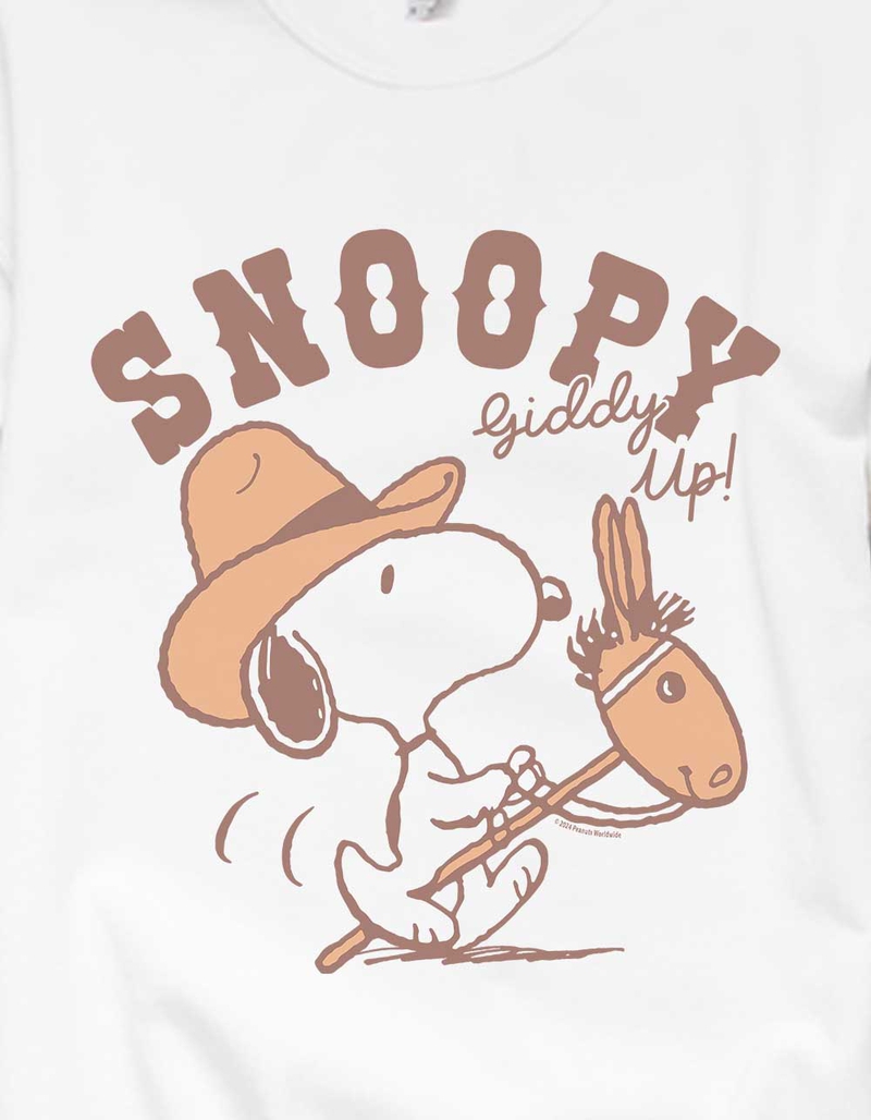 PEANUTS Snoopy Giddy Up Unisex Crewneck Sweatshirt image number 1
