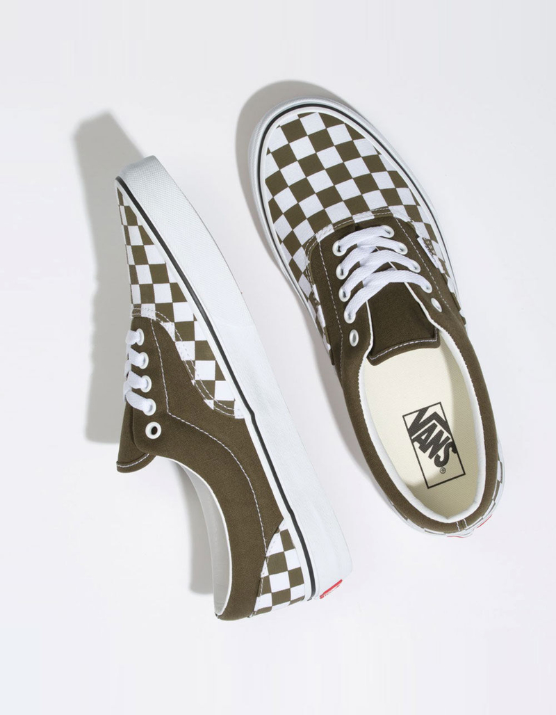VANS Checkerboard Era Beech & True White Shoes image number 2