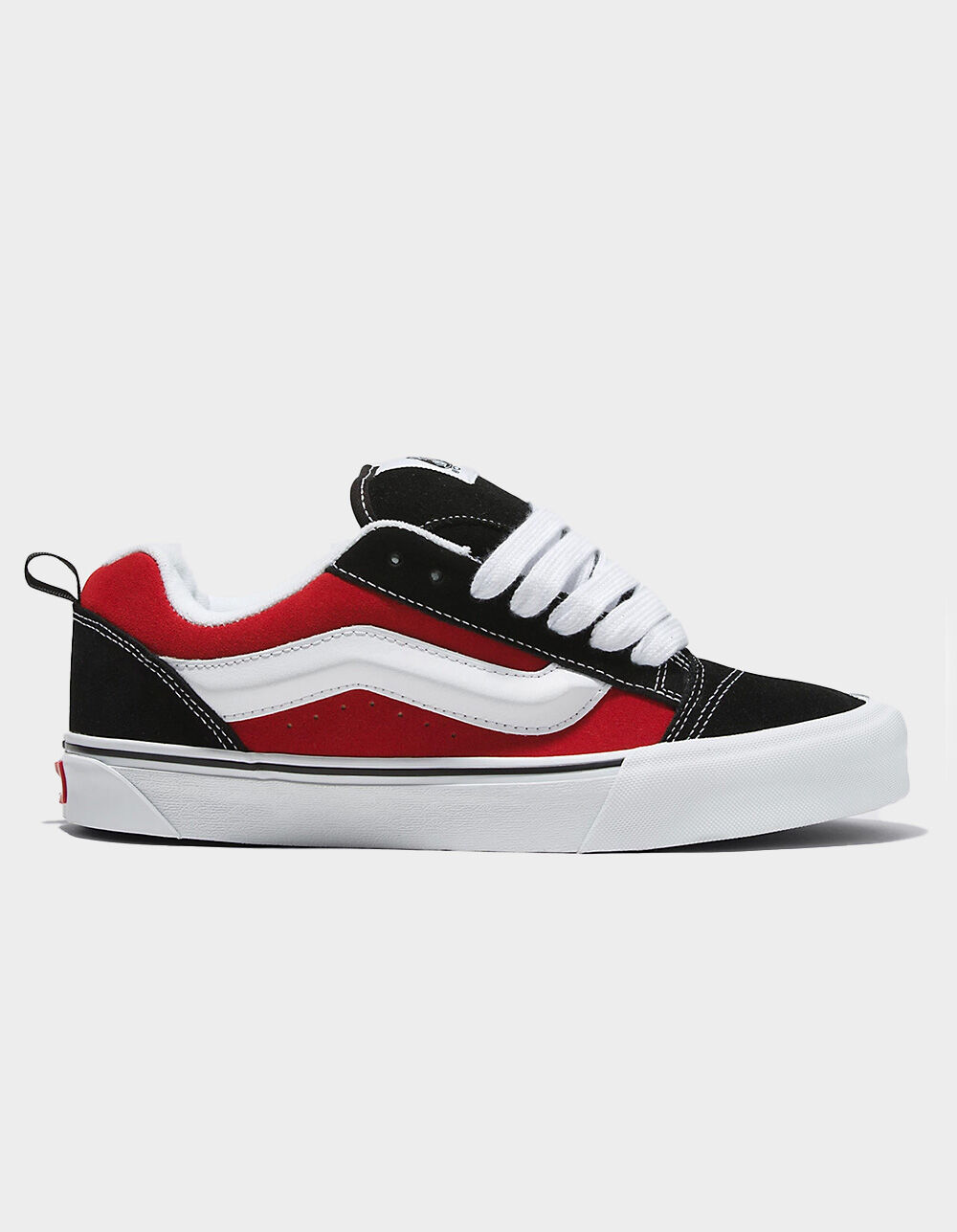 VANS Knu Skool Shoes - BLACK/RED | Tillys