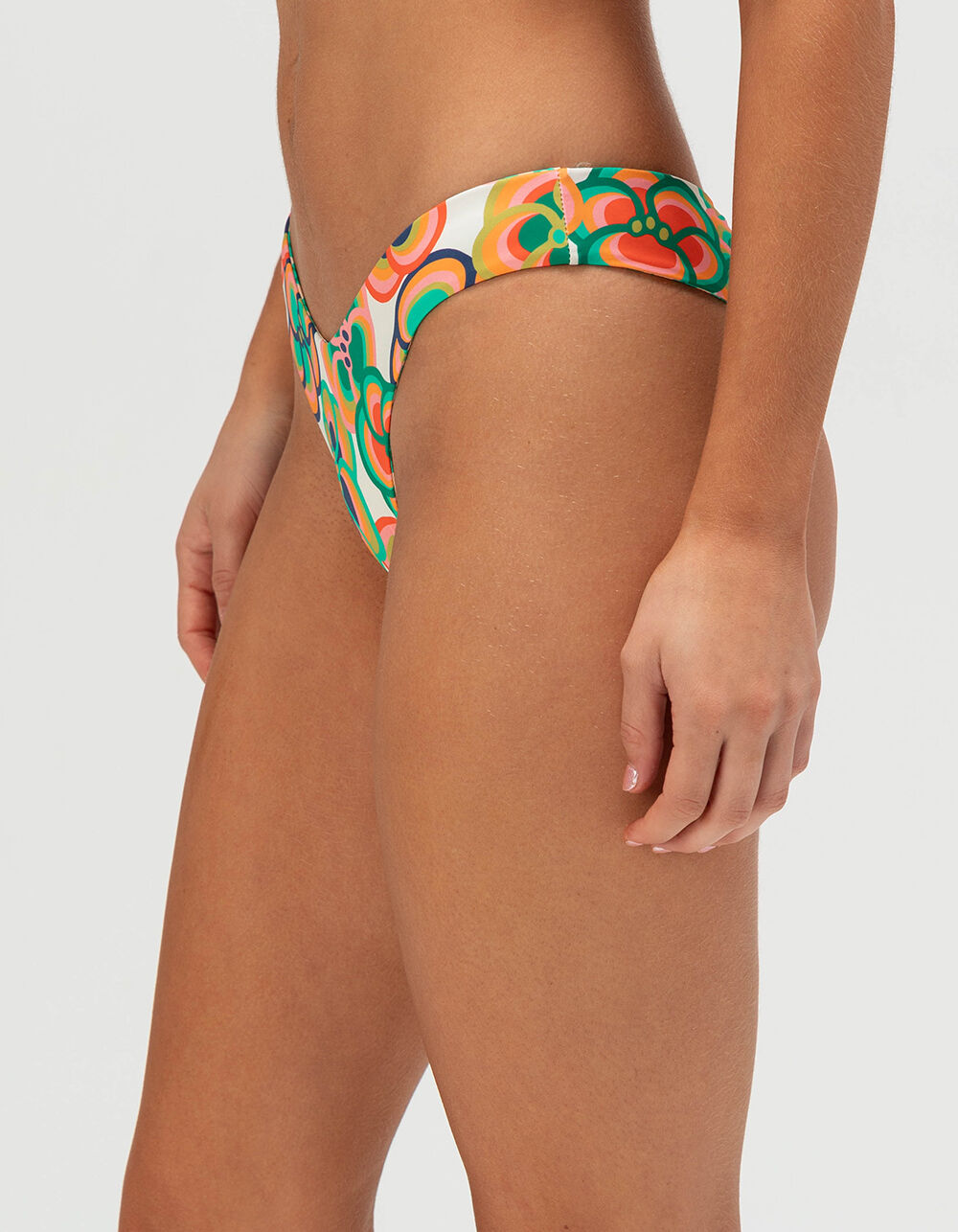 BILLABONG x Mami Wata Reversible V Hike Bikini Bottoms - MULTI
