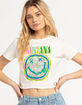 NIRVANA Womens Baby Tee image number 2