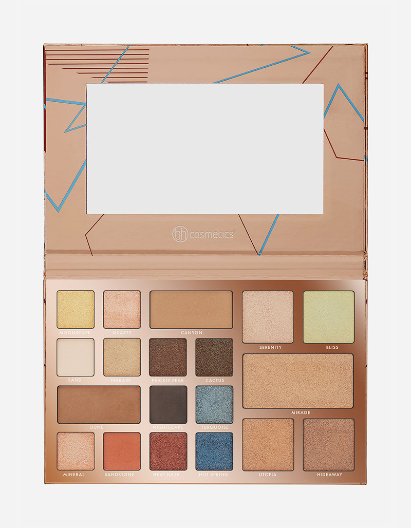 BH COSMETICS 19 Color Desert Oasis Eyeshadow & Highlighter Palette image number 0