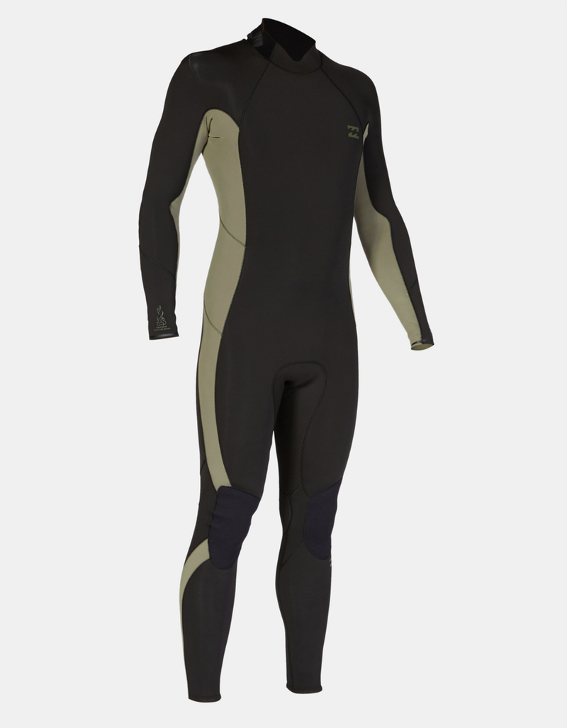 BILLABONG 3/2 Absolute Back Zip Mens Full Wetsuit image number 3