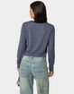 EDIKTED Ruth Henley Waffle Top image number 5