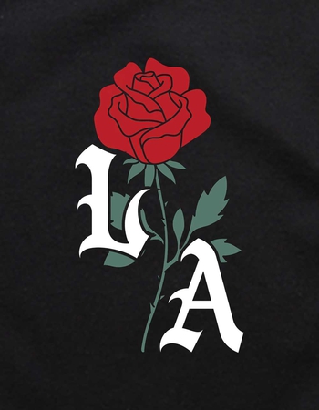 LOS ANGELES Rose LA Unisex Crewneck Sweatshirt Alternative Image