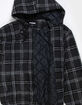 RSQ Mens Hooded Plaid Jacket image number 3