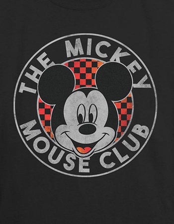 DISNEY Mickey Mouse Club Womens Skimmer Tee Alternative Image