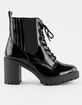 MIA Daryl Lace Up Heel Womens Boots image number 2