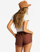 BILLABONG Road Trippin Womens Elastic Waist Shorts image number 3