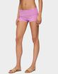 EDIKTED Fleur Fold Over Shorts image number 2