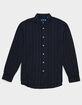 JACK & JONES James Split Stripe Mens Button Up Long Sleeve Shirt image number 1