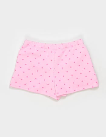 FULL TILT Dot Girls Sweat Shorts Alternative Image