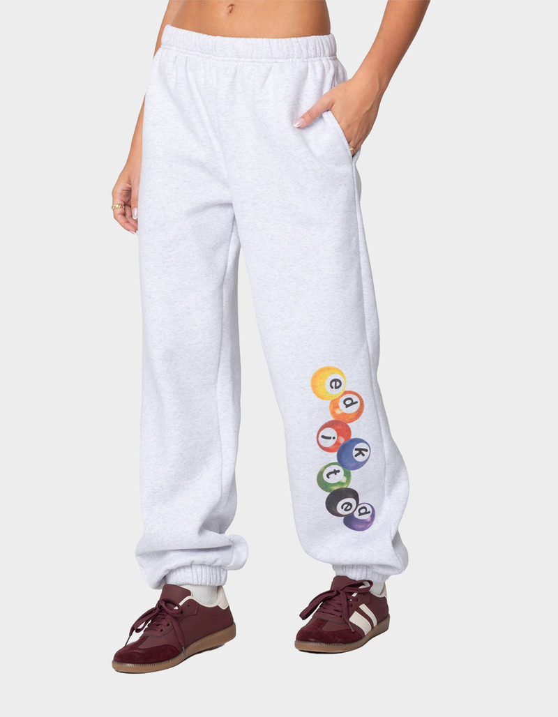 EDIKTED Billiard Oversized Sweatpants image number 2