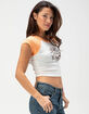 ROXY Groove Womens Raglan Baby Tee image number 3