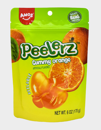PEELERZ Peelable Orange Gummy Candy Primary Image
