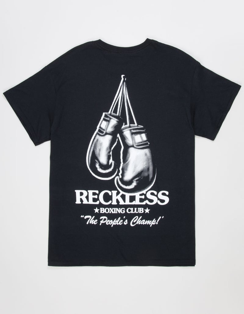 YOUNG & RECKLESS Boxing Gloves Mens Tee BLACK Tillys